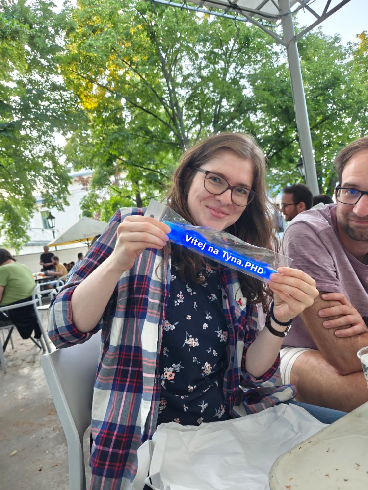 Týna ukazující 'Výtej na Týna.PHD'